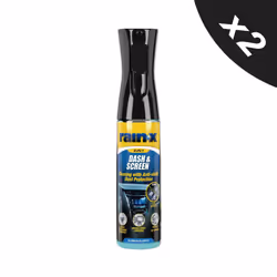 RAIN-X Car Interior Cleaner Detailer Plastic Dashboard Dash Protectant 2x300ml