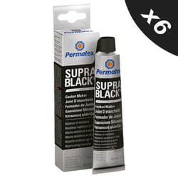 RTV Silicone Instant Gasket Maker Black High Temperature Sealant 6x80ml