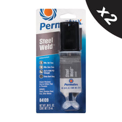 PERMATEX Multi Metal Epoxy Syringe Chemical Epoxy Metal Repair dual Syringe 2x50ml