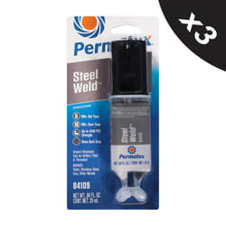 PERMATEX Multi Metal Epoxy Syringe Chemical Epoxy Metal Repair dual Syringe 3x50ml