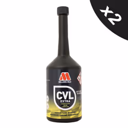High Octane Booster - Millers Oils CVL Extra Competition Valve Lubricant 2x500ml