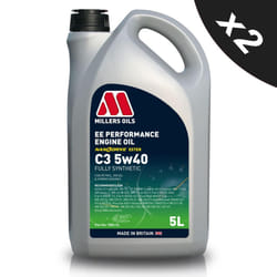 5w40 Fully Synthetic Engine Oil Millers EE Performance 5w40 C3 2x5L
