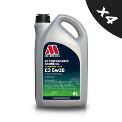 Millers Oils EE Performance C3 5w-30 5w30 Fully Synthetic Engine Oil 4x5L