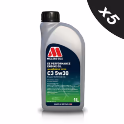 Millers Oils EE Performance C3 5w-30 5w30 Fully Synthetic Engine Oil 5x1L