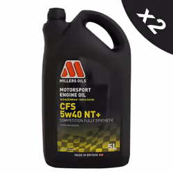 2x5L MILLERS 5w40 Fully Synthetic Engine Oil Motorsport CFS 5w40 NT+