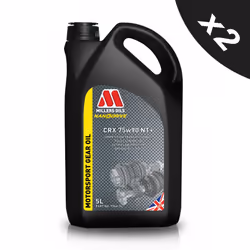 Millers Oils Motorsport CRX 75w-90 75w90 NT+ Fully Synth Gear Oil 2x5L