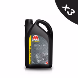 Millers Oils Motorsport CRX 75w-90 75w90 NT+ Fully Synth Gear Oil 3x5L