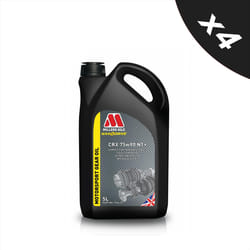 Millers Oils Motorsport CRX 75w-90 75w90 NT+ Fully Synth Gear Oil 4x5L
