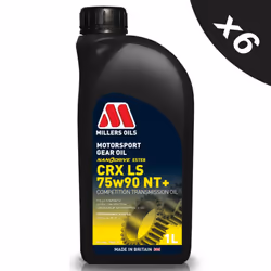 6x1L Millers 75w90 NT+ Fully Synthetic synth Gear Oil Motorsport CRX LS NT+