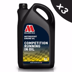 Millers Motorsport Competition Running In Oil Mineral Multi Viscosity Oil 3x5L
