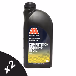 Millers Motorsport Competition Running In Oil Mineral Multi Viscosity Oil 2x1L