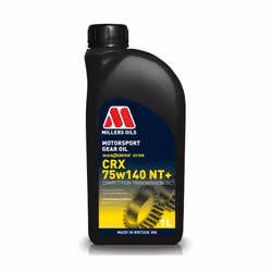 6x1L MILLERS 75w140 Gear Oil Motorsport CRX NT+ Synthetic Oil API GL-4, GL-5