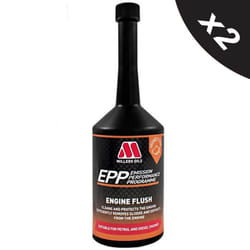 MILLERS EPP Engine Flush Cleans Engine Internally Oil Flushing Additive 2x500ml