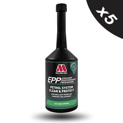 MILLERS EPP Petrol System Clean & Protect Cleans Injectors Carburetor 5x400ml