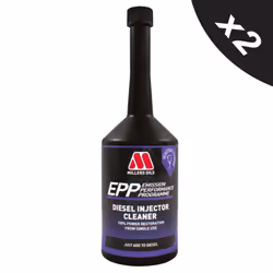Millers EPP Diesel Injector Cleaner Engine System Fuel Treatment 2x400ml