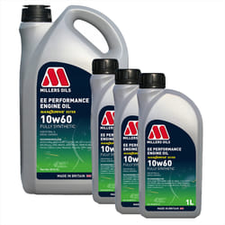 Millers Oils EE Performance 10W60 Fully Synthetic Engine Oil 8L
