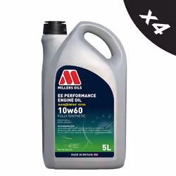 Millers Oils EE Performance 10W60 Fully Synthetic Engine Oil 4x5L