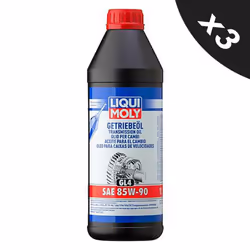 Liqui Moly 85w90 Gear Oil Mineral Transmission Fluid SAE GL4 ZFTE-ML 3x1L