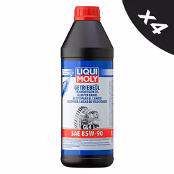 Liqui Moly 85w90 Gear Oil Mineral Transmission Fluid SAE GL4 ZFTE-ML 4x1L
