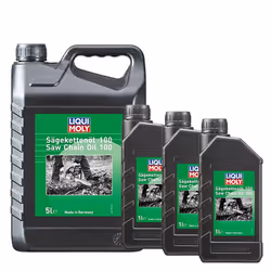 LIQUI MOLY Chainsaw Oil Petrol & Electric Pole Saws Hedge Trimmers ISO100 8L