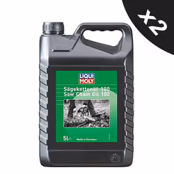 LIQUI MOLY Chainsaw Oil Petrol & Electric Pole Saws Hedge ISO100 2x5L