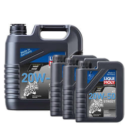 Liqui Moly 20w50 Mineral 4 Stroke Motorbike Engine Oil  7L
