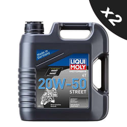 Liqui Moly 20w50 Mineral 4 Stroke Motorbike Engine Oil  2x4L