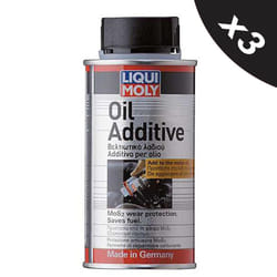 3x Liqui Moly MoS2 Oil Additive 125ml Low-Viscosity Increases Smooth Operation