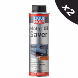 Liqui Moly Motor Oil Saver Treatment Stop Smoke Rubber Seal 2x300ml