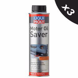 Liqui Moly Motor Oil Saver Treatment Stop Smoke Rubber Seal 3x300ml