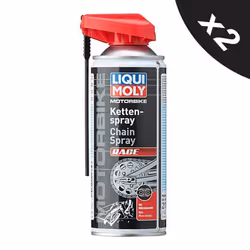 Liqui Moly Performance Racing Chain Lube Spray Motorcycle Lubricant 2x400ml