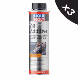 Liqui Moly MoS2 Diesel Petrol Oil Additive Engine Oil Treatment 3x300ml