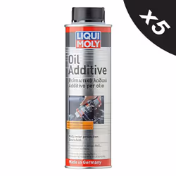 Liqui Moly MoS2 Diesel Petrol Oil Additive Engine Oil Treatment 5x300ml