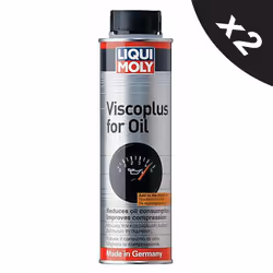Liqui Moly Viscoplus Oil saver Reduces Oil Consumption & Engine Noise 2x300ml