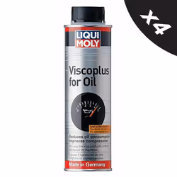 Liqui Moly Viscoplus Oil saver Reduces Oil Consumption & Engine Noise 4x300ml