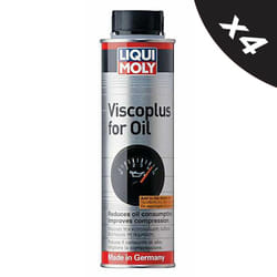 Liqui Moly Viscoplus Oil saver Reduces Oil Consumption & Engine Noise 4x300ml