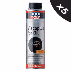 Liqui Moly Viscoplus Oil saver Reduces Oil Consumption & Engine Noise 5x300ml