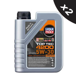Liqui Moly 5W30 Fully Synthetic Engine Oil Top Tec 504 / 507 Longlife 3 2x1L