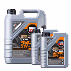 Liqui Moly 5W30 Fully Synthetic Engine Oil Top Tec 504 / 507 Longlife 3 7L