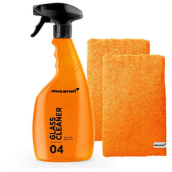 McLaren Glass Cleaner 500ml + 2x Luxury Micro Fiber Towels
