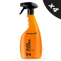 McLaren Glass Cleaner Fast Glass Rapid Car Window Cleaner Car Windscreen 4x500ml