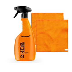 MClaren 500ml Leather Cleaner +2xStandard Micro Fiber Cloth