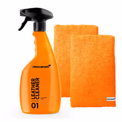 MClaren Leather Cleaner 500ml + 2x Luxury Micro Fiber Towel