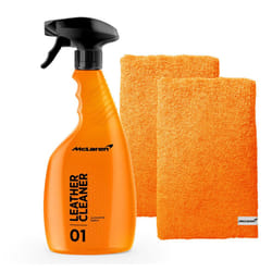 MClaren Leather Cleaner 500ml + 2x Luxury Micro Fiber Towel