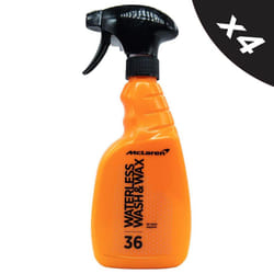 McLaren Waterless Wash & Wax Car Gloss Shine Showroom Cleaner 4x500ml