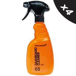 McLaren Dashboard Cleaner Spray Interior Plastic Trim Valet Dash Cleaner 4x500ml