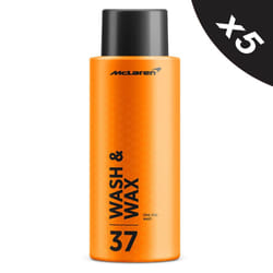 McLaren Wash and Wax Concentrated Ph Neutral Shampoo and Wax 5x500ml