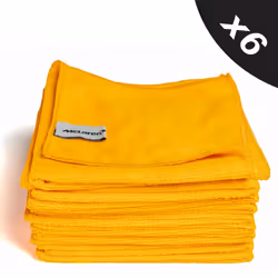 McLaren Standard Micro Fiber Cloth Cleaning Cloth Duster Car Polish Towel x6