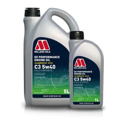 5w40 Fully Synthetic Engine Oil Millers EE Performance 5w 40 C3 6L