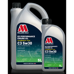 Millers Oils EE Performance C3 5w-30 5w30 Fully Synthetic Engine Oil 6L